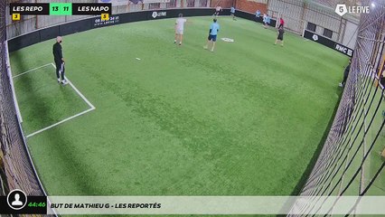 But de Mathieu G - Les ReportÉs