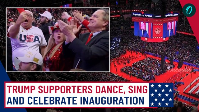 Donald Trump Inauguration 2025: Supporters Show Up in 'America Great' T-Shirts at Capital One Arena