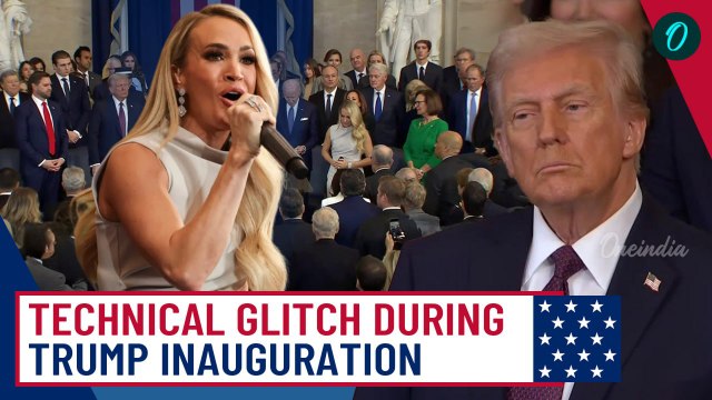 BIG Technical Glitch During Trump Inauguration: Carrie Underwood Forced To Sing Without Music
