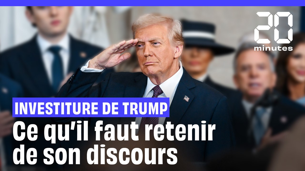 Etats-Unis : Le résumé du discours d'investiture de Donald Trump