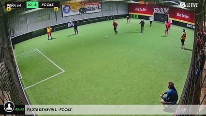 Faute de Kévin L - Fc Caz