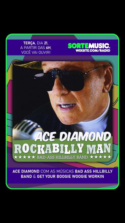 ACE DIAMOND - BAD ASS HILLBILLY BAND & GET YOUR BOOGIE WOOGIE WORKIN