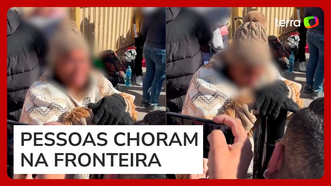 Imigrantes coram em Ciudad Juaréz após Trump encerrar aplicativo para entradas legais nos EUA