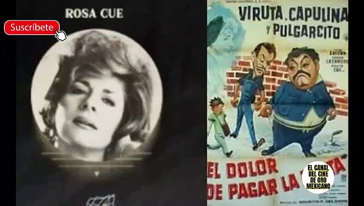 02172CCM Muere ROSA CUÉ actriz del Cine de Oro mexicano