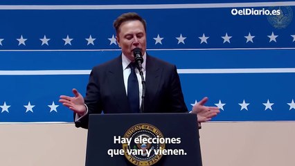 Elon Musk realiza un saludo similar al saludo nazi
