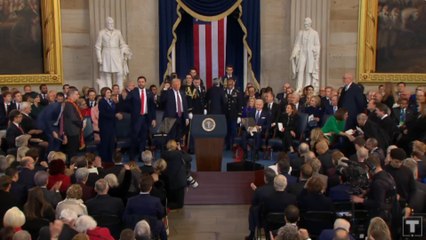 Trump leaves the Capitol as the 47th President of the United States