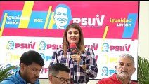 Primer Vpdte. del PSUV Diosdado Cabello lideró rueda de prensa de la Dirección Nacional del PSUV