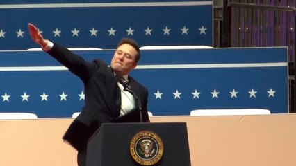 Elon Musk, CEO de X, acusado en redes de hacer un "saludo nazi" en festival de inauguración del mandato de Trump