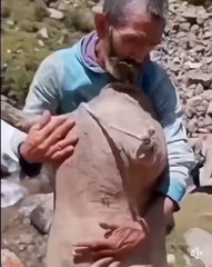 Traditional Method Of Making Butter In The Mountains of GilgitBaltistan