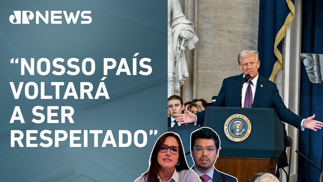 Posse de Donald Trump é acompanhada em todo o mundo; Maria de Carli e Kobayashi analisam
