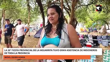La 20° Fiesta Provincial de la Mojarrita tuvo gran asistencia de misioneros de toda la provincia