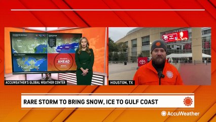 Texans hunkering down ahead of historic winter storm