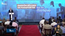 El presidente Luis Abinader resalta el crecimiento en la emisión de pasaportes y la movilidad internacional de los dominicanos