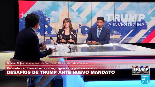 Cristian Rojas: 'Donald Trump llega con una legitimidad distinta en la opinión pública'