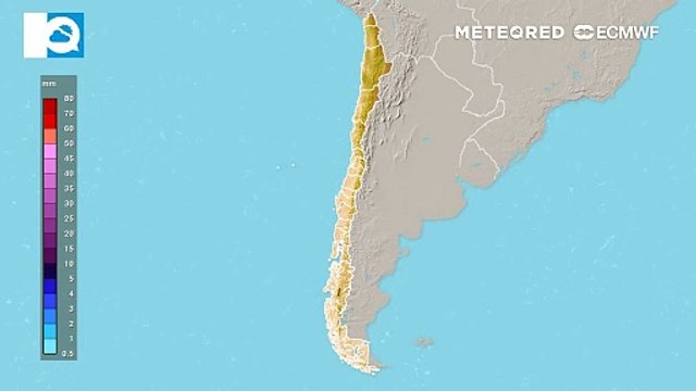 Varios sistemas frontales dejarán más de 100 mm de agua acumulada en la Patagonia
