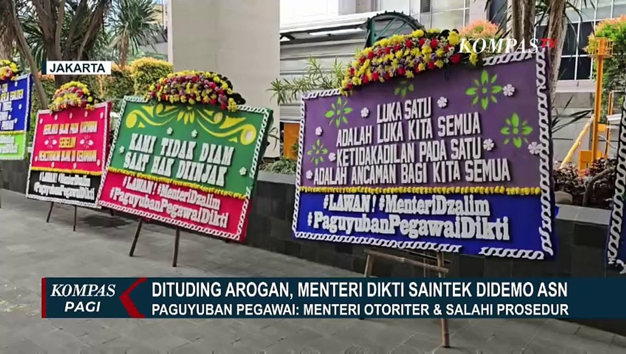 [FULL] Deretan Fakta Sikap Mendikti Satrio Dinilai Arogan & Sewenang-Wenang hingga Didemo ASN