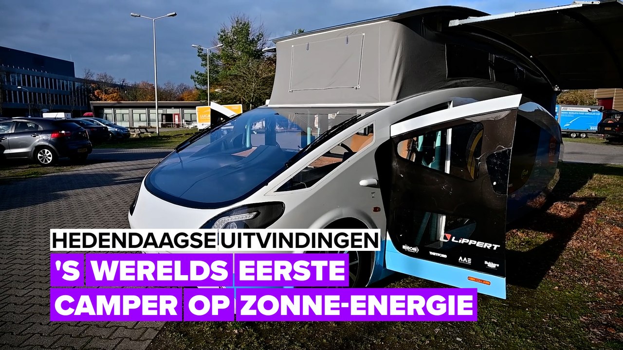 Hedendaagse uitvindingen: Camper op zonne-energie