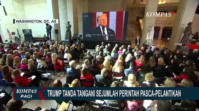Potret Para Pemimpin Dunia Hadiri Pelantikan Donald Trump Jadi Presiden Amerika Serikat