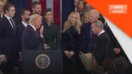 Trump angkat sumpah sebagai Presiden AS ke-47