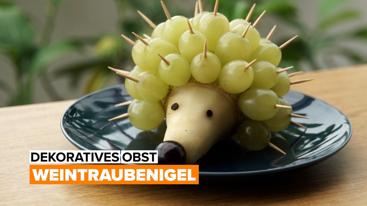 Dekoratives Obst - Weintraubenigel