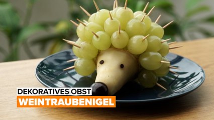 Dekoratives Obst - Weintraubenigel