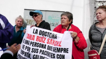 Pacientes del Ipejal se manifiestan por despido de doctora