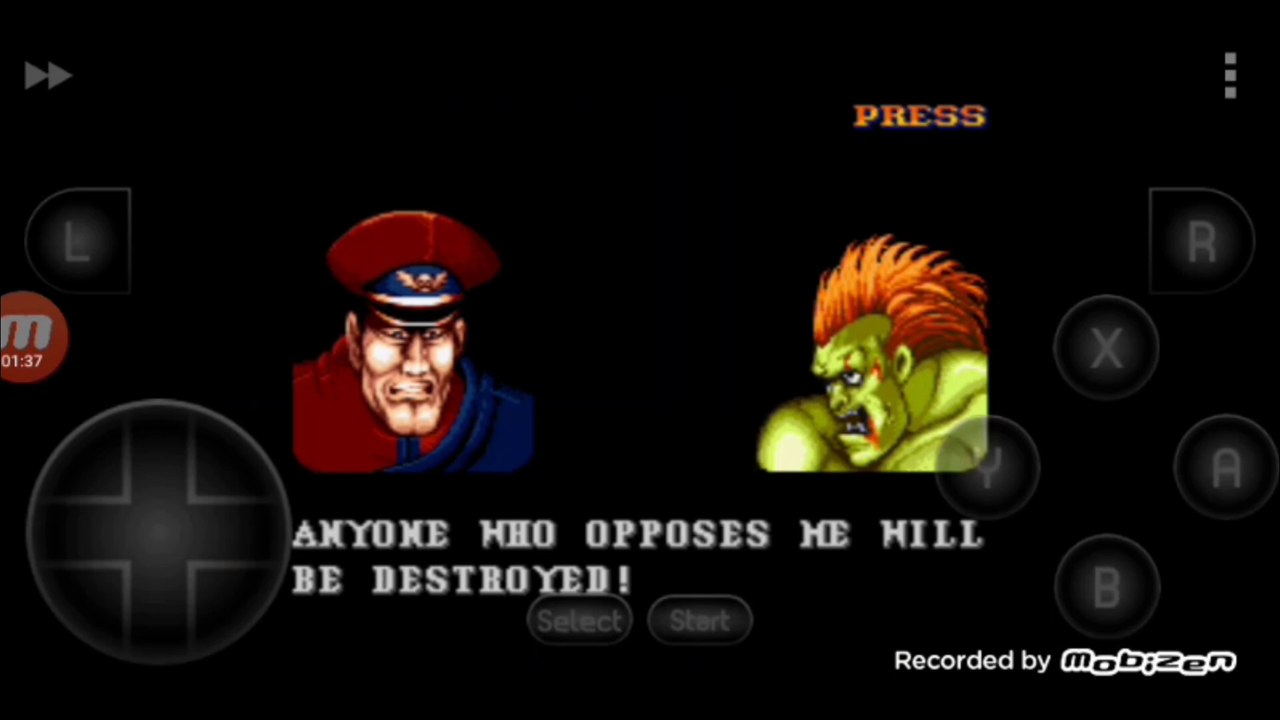 Street Fighter II Turbo: Hyper Fighting Mr Bison vs Blanka luta completa