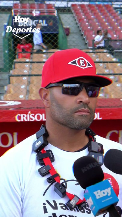 Albert Pujols: "Nadie tiene el titulo de cerrador en el Escogido"