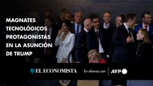 Magnates tecnológicos protagonistas en la asunción de Trump