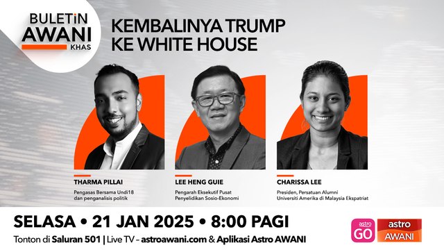 Buletin AWANI Khas: Kembalinya Trump ke White House