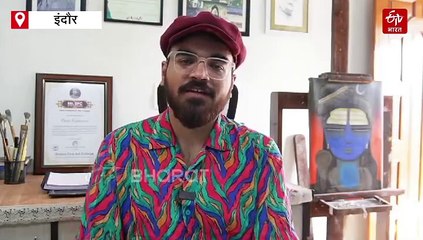 पेन की निब पर उकेरी भगवान महाकाल की तस्वीर, पांच वर्ल्ड रिकॉर्ड से सम्मानित हो चुके हैं पुनीत