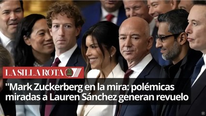 Mark Zuckerberg en la mira_ polémicas miradas a Lauren Sánchez generan revuelo