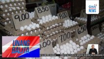 Presyo ng itlog sa ilang palengke, bumaba na | Unang Balita