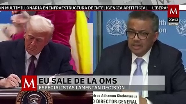 Estados Unidos abandona la OMS bajo mandato de Trump