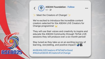 Pempengaruh Malaysia ke ASEAN live creators anjuran Tiktok