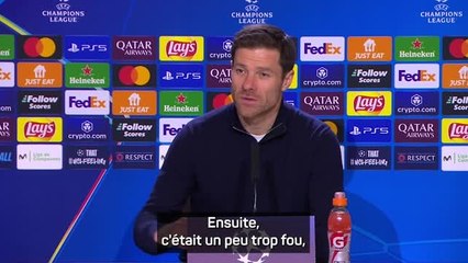 Leverkusen - Xabi Alonso : "Nous n'avons pas réussi à contrôler nos émotions"