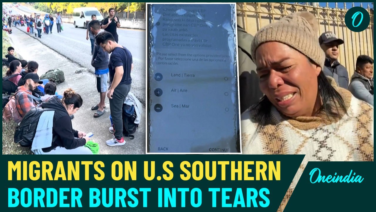 VIDEO: Hundreds Of Migrants Burst into Tears As Trump's Crackdown Begins On U.S-Mexico Border
