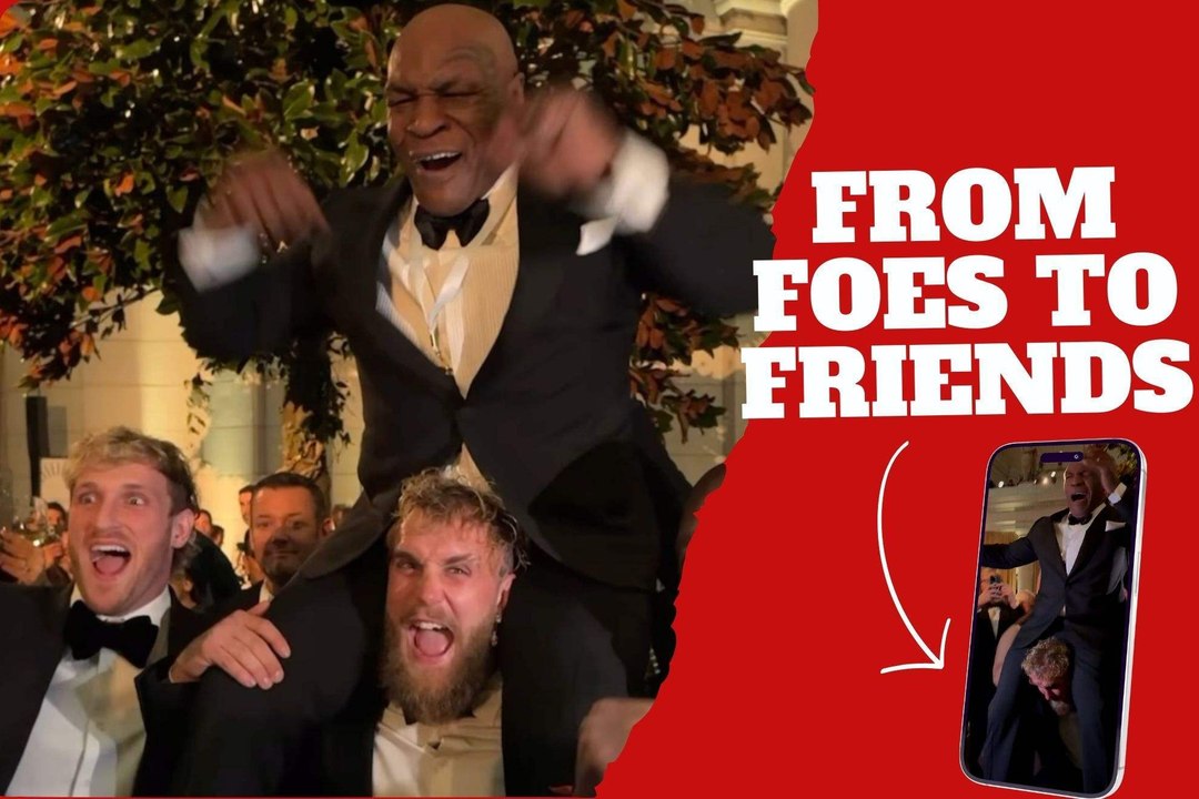 Best of friends! Mike Tyson and Jake Paul had the time of their lives at Donald Trump's Inauguration Ball