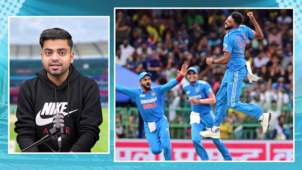 Mohammed Siraj should have been part of Team India's Champions Trophy Squad feels Aakash Chopra !