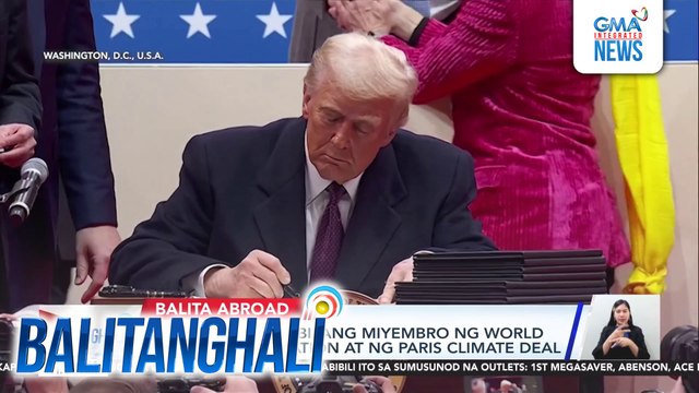 U.S. Pres. Donald Trump, nagbigay ng pardon sa mahigit 1,500 sangkot sa U.S. Capitol attack noong Jan. 6, 2021 | Balitanghali