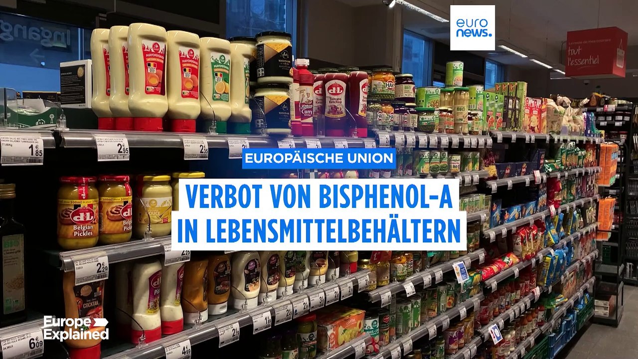 EU-Verbot: Schluss mit Bisphenol-A in Lebensmittelbehältern