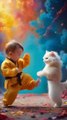 Baby and Cat Fighting #Cat #baby #fighting #ViralVideos #Trendingnow #fypシ