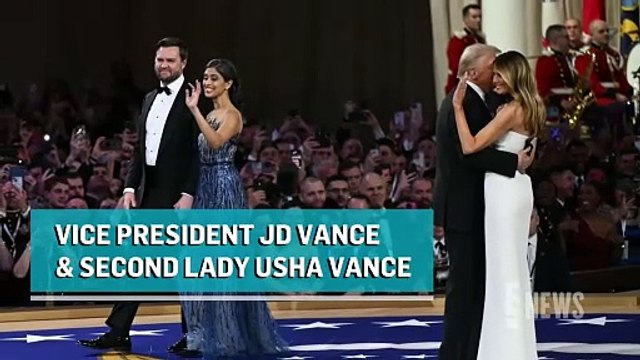 Melania Trump Wears Bold Gown to Donald Trump’s Inauguration Ball