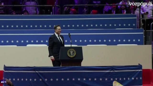 El polémico gesto de ELON MUSK en la toma de posesión de TRUMP