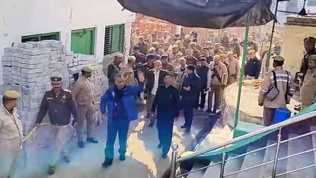 संभल हिंसा की जांच को पहुंची न्यायिक कमेटी; शाही जामा मस्जिद और उसके आसपास का किया दौरा