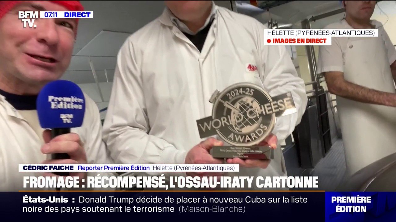 Désigné meilleur fromage de France, l'Ossau-Iraty enregistre une hausse de 43% de ses ventes en décembre 2024