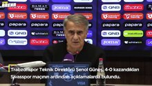 Şenol Güneş: "Oyun ve sonuç olarak daha iyiye gidiyoruz"