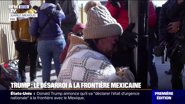 Tout s'est effondré : le désarroi des migrants à la frontière mexicaine après les premières mesures anti-immigration de Donald Trump