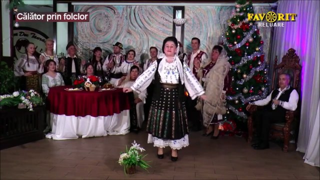 Elena Mimis Tranca - Haideti, oameni buni la joc (Calator prin folclor - Favorit TV - 05.01.2025)