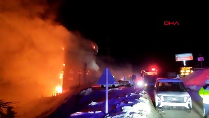 Kartalkaya'da otelde yangın: 10 can kaybı, 32 yaralı